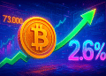 Bitcoin vượt 73.000 USDT, tăng 2,6% trong 24 giờ