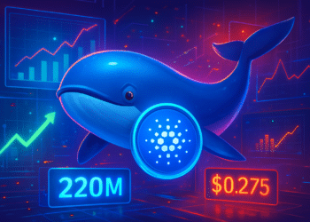 Cá voi Cardano mua 220 triệu ADA, vì sao giá dưới 0,275 USD?