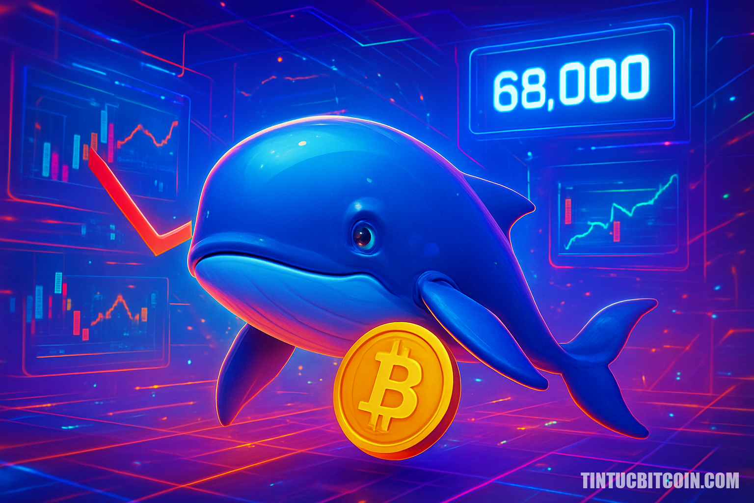 Cá voi mở vị thế short khi Bitcoin ở 68.000 USD - Tin Tức Bitcoin - Cập Nhật Tin Tức Coin Mới Nhất 24/7 2026 Cá voi mở vị thế short khi Bitcoin ở 68.000 USD