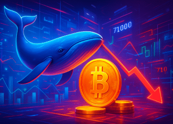 Cá voi rút 110 triệu USD nhưng Bitcoin vẫn kẹt dưới 71.000 USD