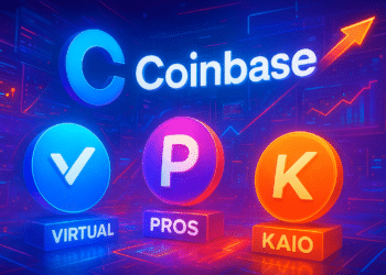 Coinbase thêm VIRTUAL, PROS và KAIO vào lộ trình niêm yết