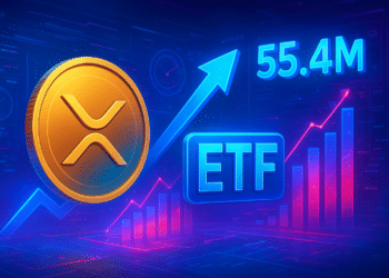 Dòng tiền ETF XRP đạt 55,4 triệu USD, Ripple bước vào kỷ nguyên tổ chức?