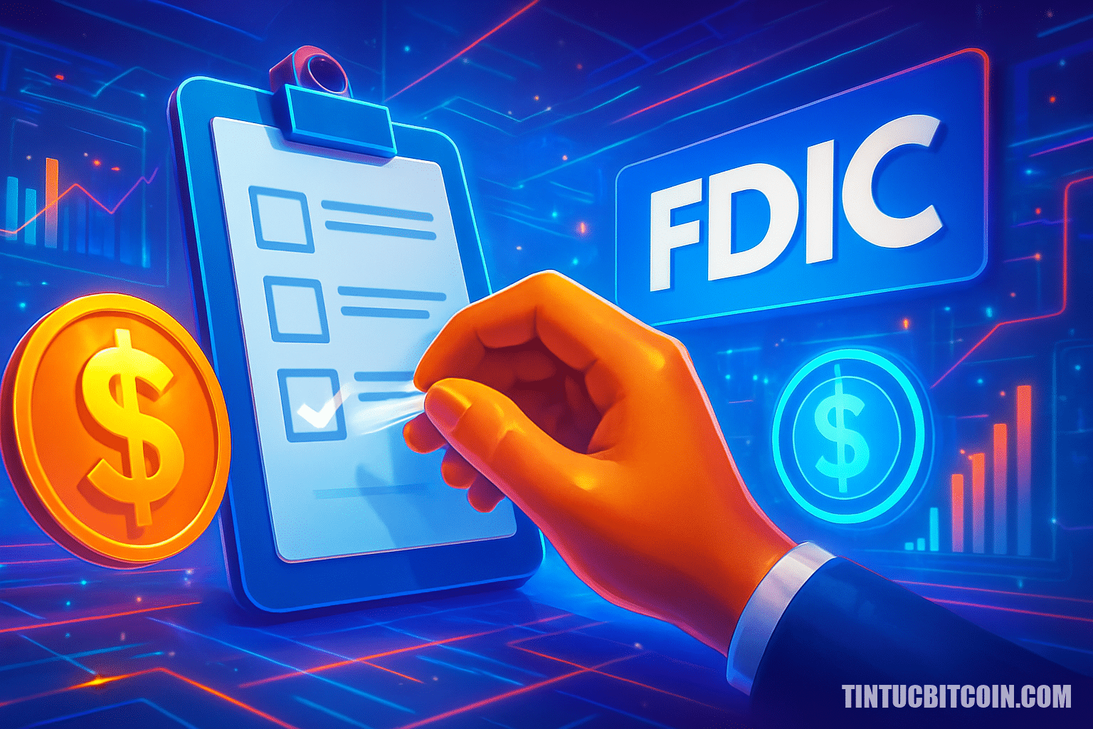 FDIC bỏ phiếu về quy định stablecoin ngân hàng trước hạn GENIUS Act - Tin Tức Bitcoin - Cập Nhật Tin Tức Coin Mới Nhất 24/7 2026 FDIC bỏ phiếu về quy định stablecoin ngân hàng trước hạn GENIUS Act