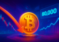 Funding Bitcoin xuống đáy 2023, BTC đối mặt thử thách 80.000 USD