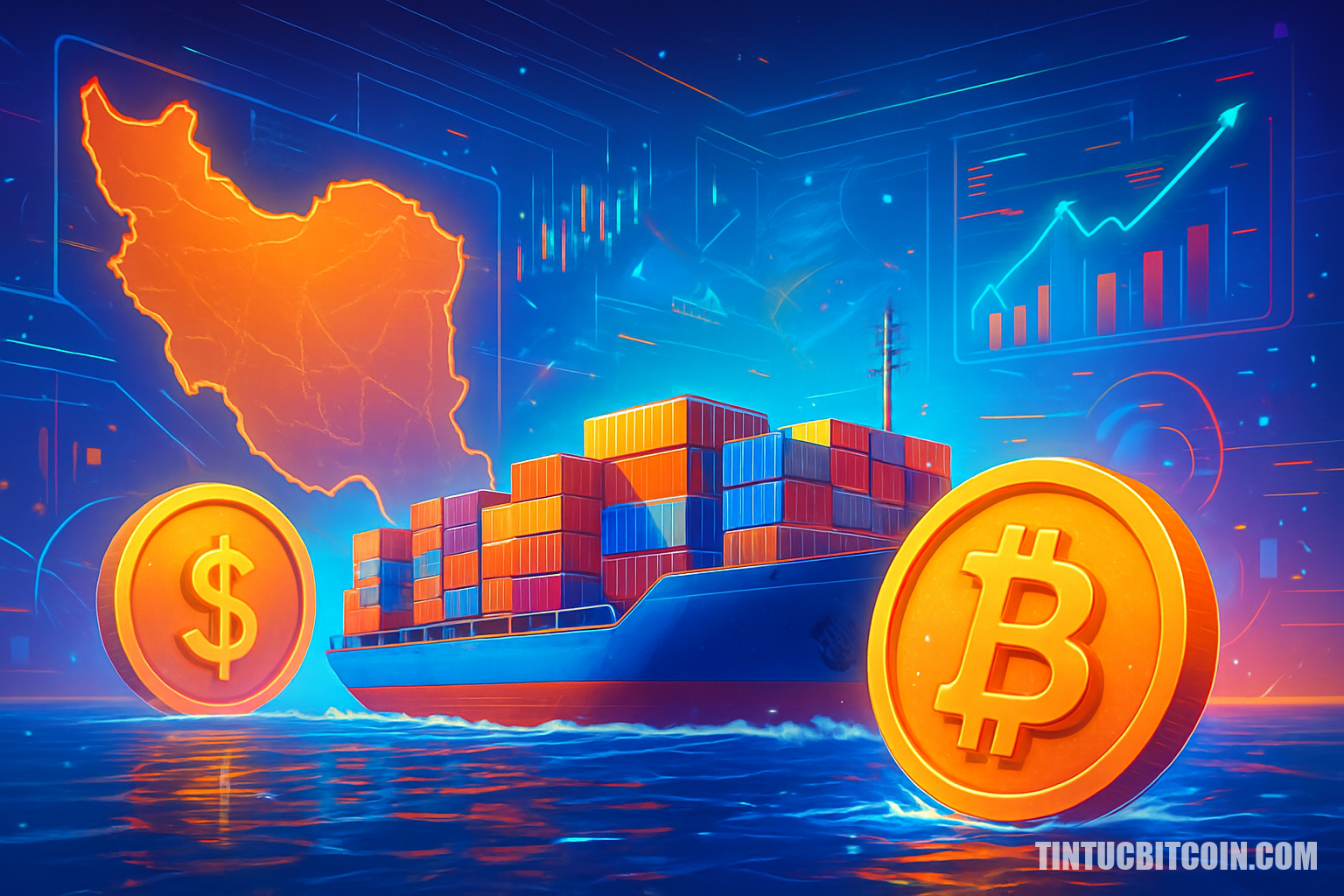 Iran áp phí 1 USD, tàu qua Hormuz có thể tốn 281 Bitcoin - Tin Tức Bitcoin - Cập Nhật Tin Tức Coin Mới Nhất 24/7 2026 Iran áp phí 1 USD, tàu qua Hormuz có thể tốn 281 Bitcoin
