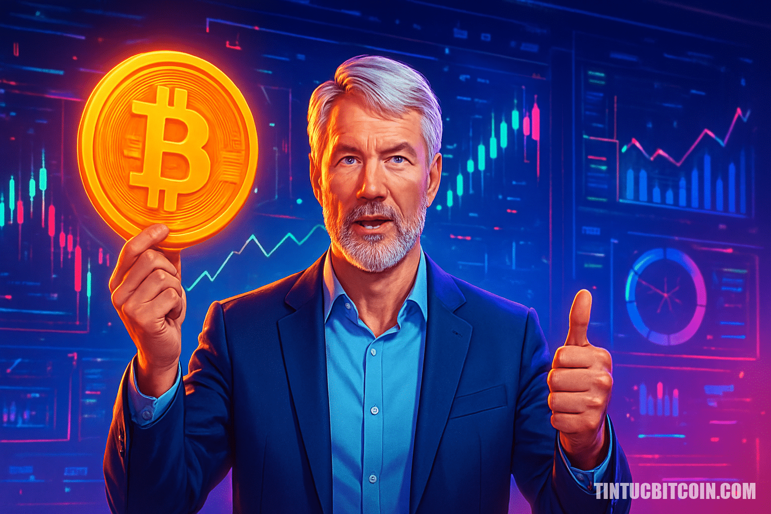 Michael Saylor tuyên bố Bitcoin đã thắng, thị trường vẫn hoài nghi - Tin Tức Bitcoin - Cập Nhật Tin Tức Coin Mới Nhất 24/7 2026 Michael Saylor tuyên bố Bitcoin đã thắng, thị trường vẫn hoài nghi