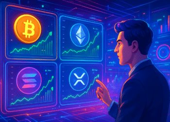 Nhà đầu tư theo dõi hiệu suất ETF Bitcoin, Ethereum, Solana, XRP tuần qua