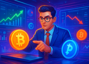 Nhà đầu tư xác định coin thắng thua tuần trên thị trường crypto