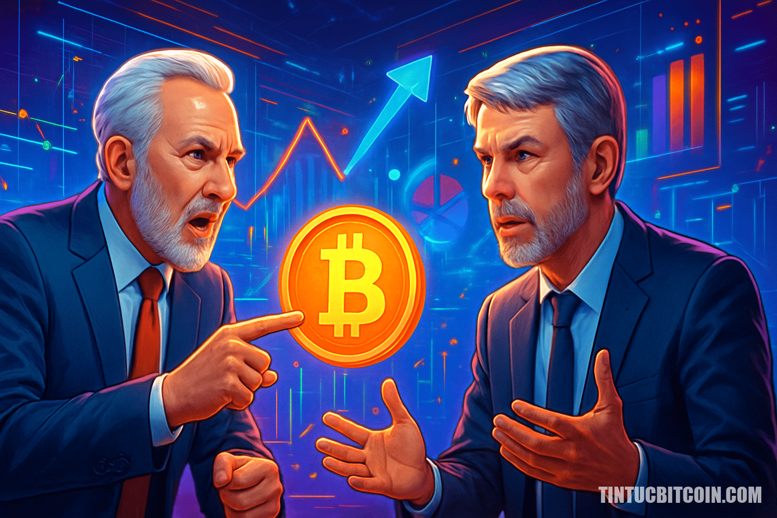 Peter Schiff công kích Bitcoin và Michael Saylor của Strategy - Tin Tức Bitcoin - Cập Nhật Tin Tức Coin Mới Nhất 24/7 2026 Peter Schiff công kích Bitcoin và Michael Saylor của Strategy