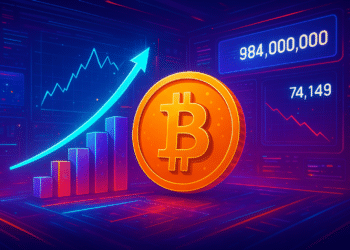 Thanh lý vị thế long BTC có thể chạm 984 triệu USD dưới 74.149 USD
