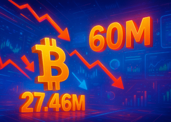 Thị trường crypto thanh lý 60 triệu USD trong 1 giờ, BTC 27,46 triệu USD