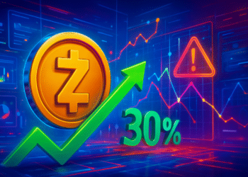 Zcash tăng 3% nhưng biểu đồ cảnh báo rủi ro giảm 20%