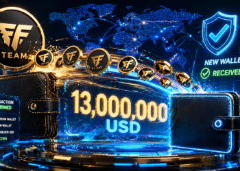 FF Team chuyển 13 triệu USD token sang ví mới