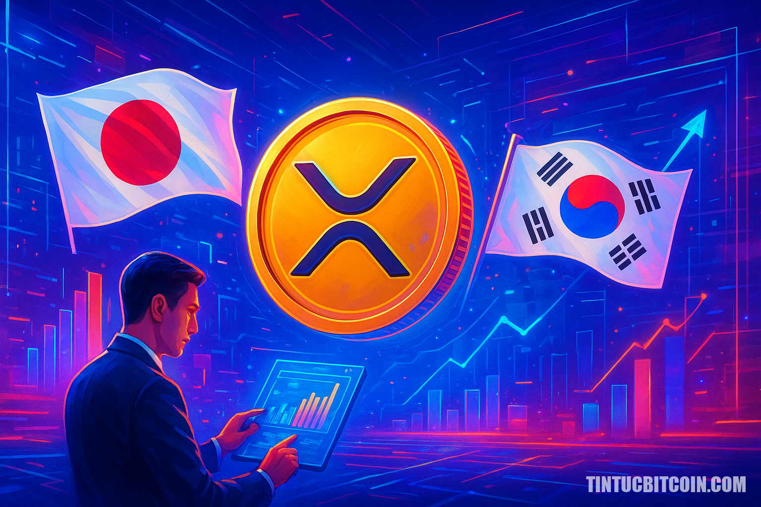 Ripple đẩy mạnh XRP tại Nhật, Hàn Quốc: Vì sao thời điểm quan trọng
