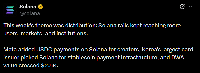 Solana's recent collaboration