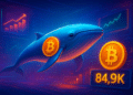 Cá voi Bitcoin gom 4.527 BTC trong 24 giờ, 84,9K USD tiếp theo?