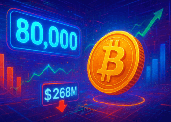 Bitcoin giữ mốc 80.000 USD dù ETF rút 268 triệu USD