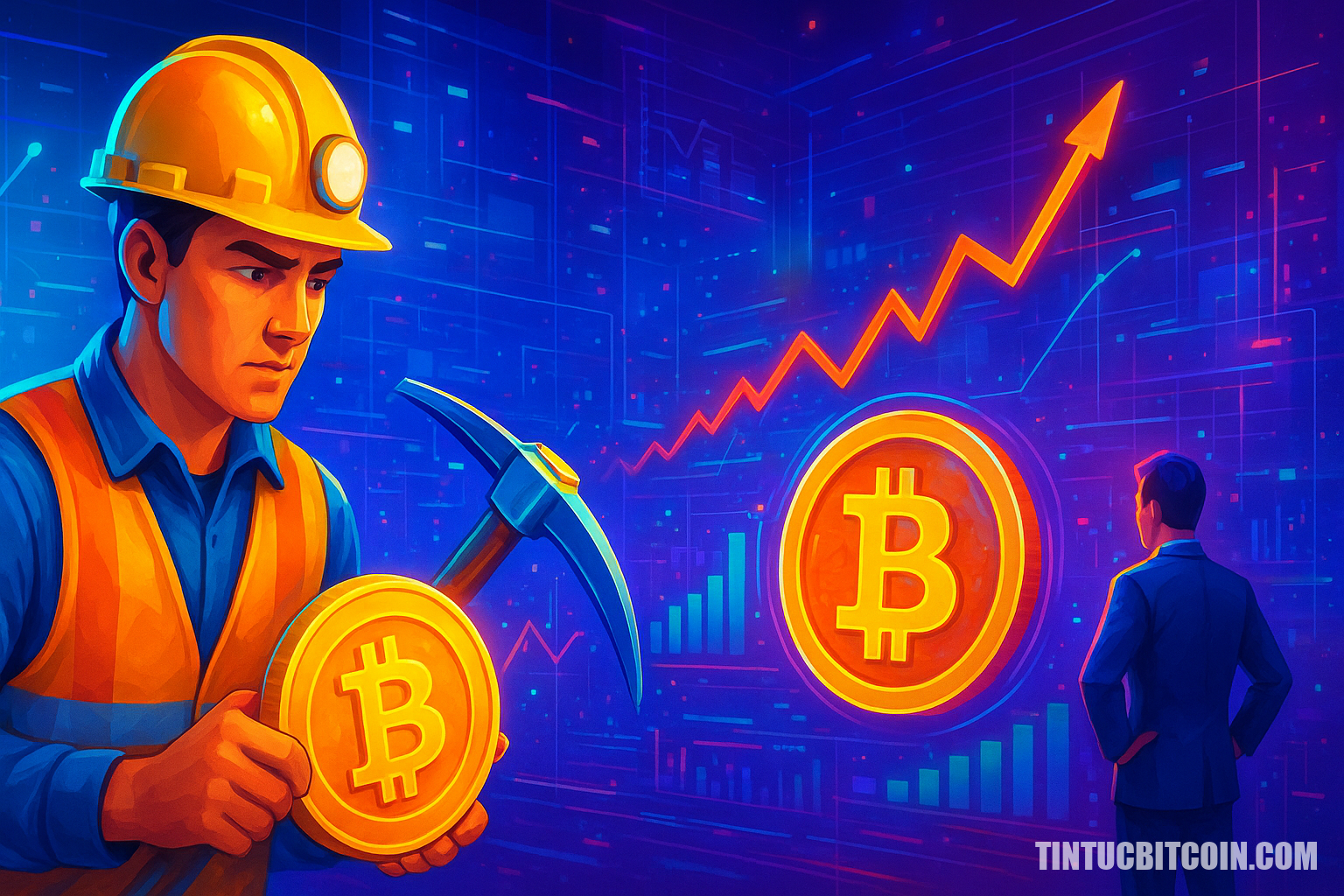 Thợ đào Bitcoin bán 32.000 BTC trong quý 1 – phe mua có hấp thụ nổi? - Tin Tức Bitcoin - Cập Nhật Tin Tức Coin Mới Nhất 24/7 2026 Thợ đào Bitcoin bán 32.000 BTC trong quý 1 – phe mua có hấp thụ nổi?