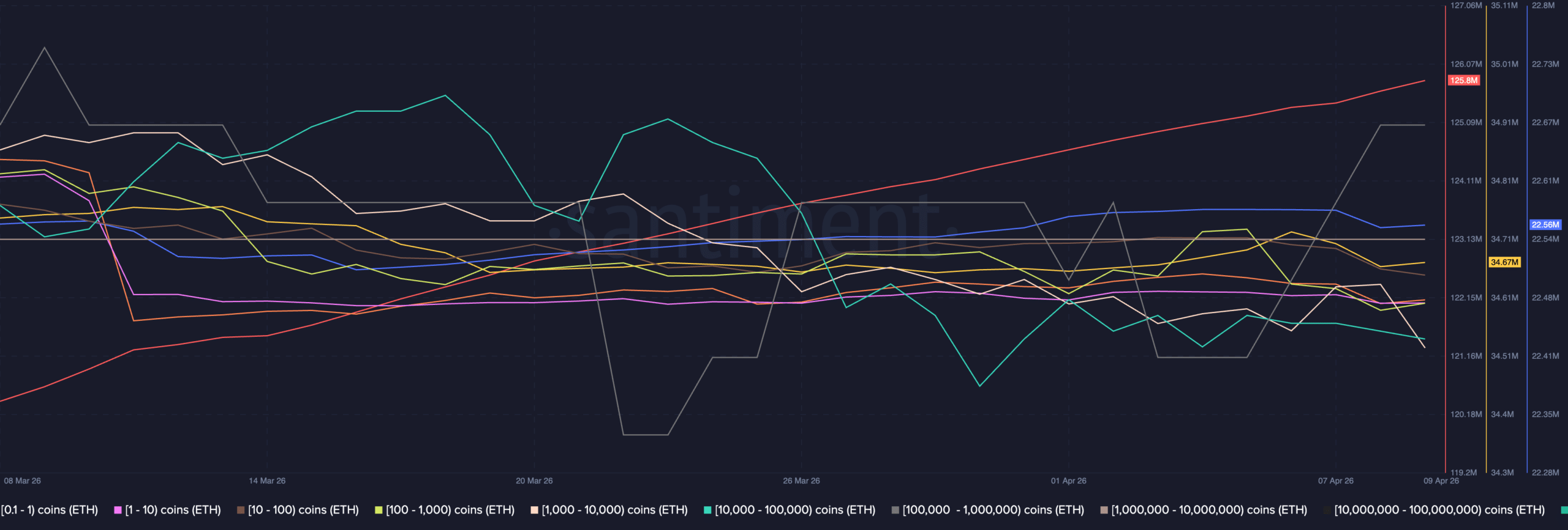 ETH Supply Distrubution