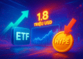 ETF Hyperliquid đạt 1,8 triệu USD khi HYPE giảm giá