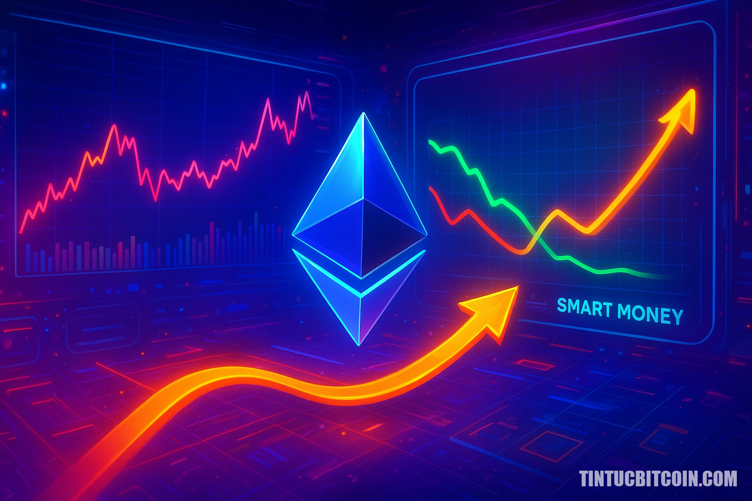 Chỉ báo smart money của Ethereum lại lệch khỏi giá: Tiếp theo? - Tin Tức Bitcoin - Cập Nhật Tin Tức Coin Mới Nhất 24/7 2026 Chỉ báo smart money của Ethereum lại lệch khỏi giá: Tiếp theo?