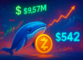 Cá voi đặt 9,57 triệu USD vào đà tăng ZEC, hỗ trợ 542 USD giữ nổi?