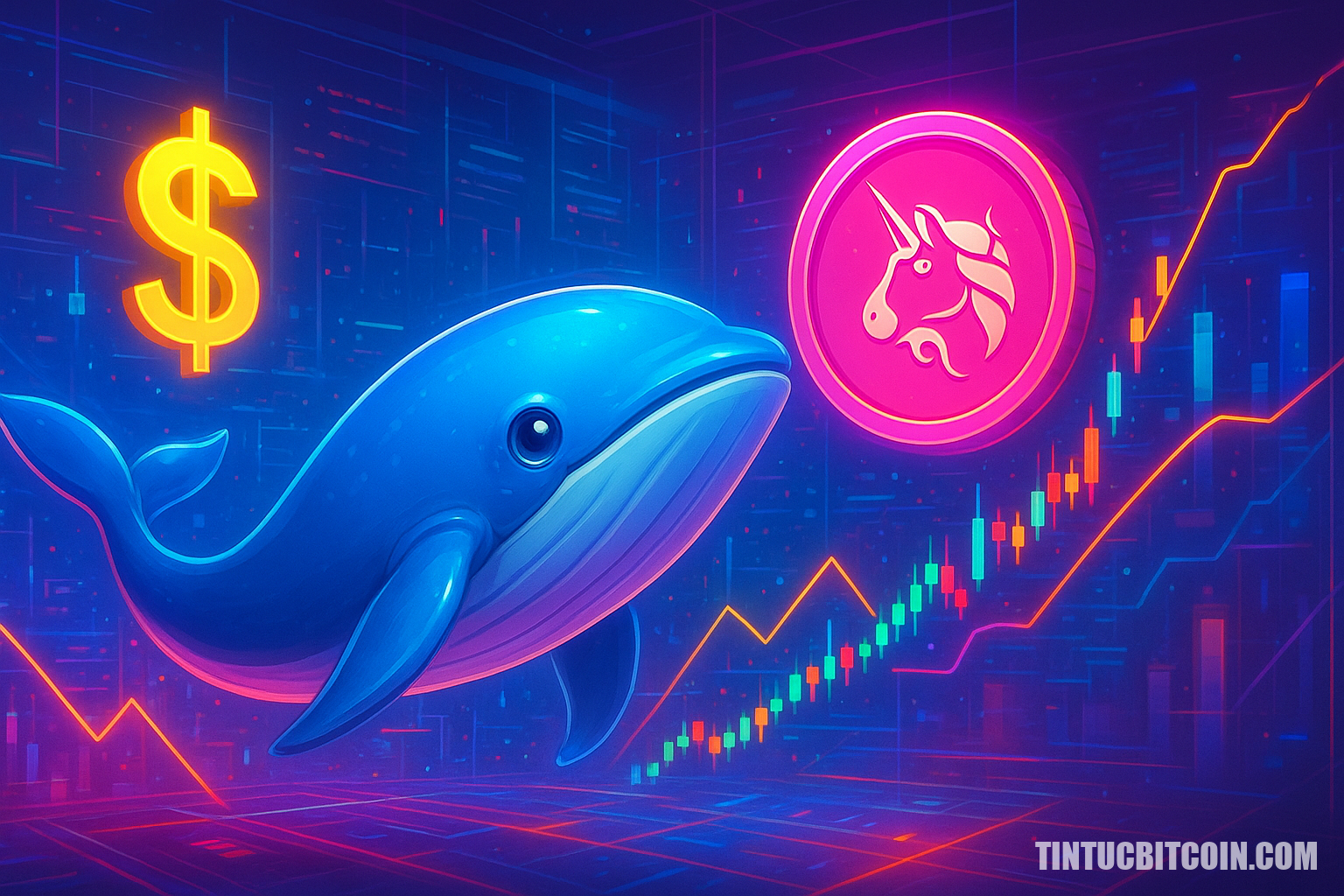 Cá voi mua 1 triệu USD liệu UNI có lấy lại mốc 4 USD? - Tin Tức Bitcoin - Cập Nhật Tin Tức Coin Mới Nhất 24/7 2026 Cá voi mua 1 triệu USD liệu UNI có lấy lại mốc 4 USD?