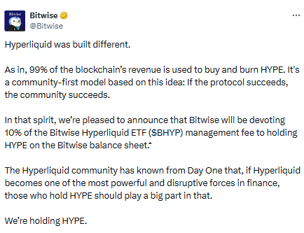 Bitwise tăng mạnh HYPE khi nhu cầu tổ chức mở rộng: Điều gì tiếp theo? - Tin Tức Bitcoin - Cập Nhật Tin Tức Coin Mới Nhất 24/7 2026 Hyperliquid