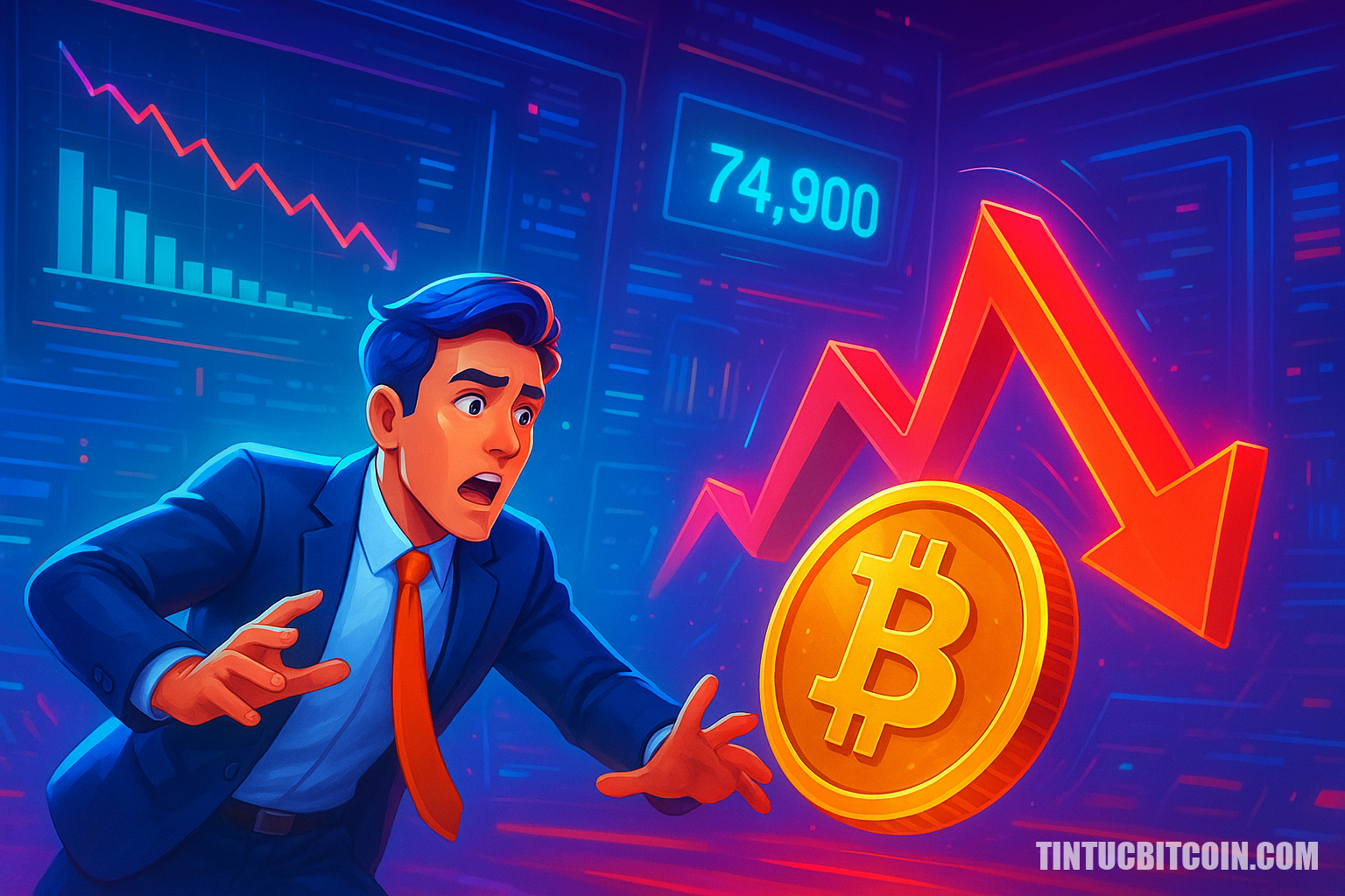 Nhà đầu tư ngắn hạn bán tháo 15.000 Bitcoin, hỗ trợ dưới 74.900 USD - Tin Tức Bitcoin - Cập Nhật Tin Tức Coin Mới Nhất 24/7 2026 Nhà đầu tư ngắn hạn bán tháo 15.000 Bitcoin, hỗ trợ dưới 74.900 USD