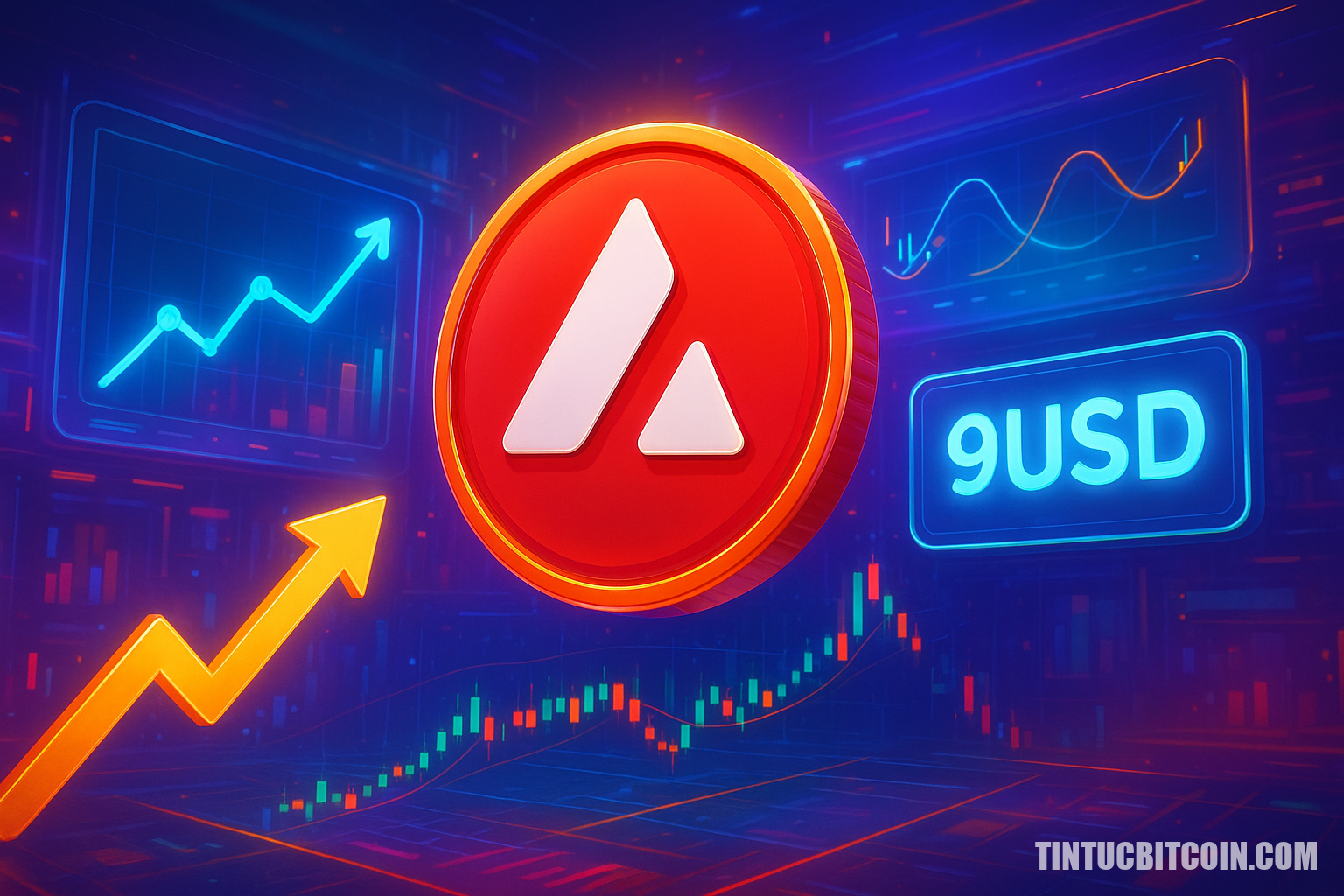 Dự báo giá AVAX: Mốc 9 USD quan trọng thế nào? - Tin Tức Bitcoin - Cập Nhật Tin Tức Coin Mới Nhất 24/7 2026 Dự báo giá AVAX: Mốc 9 USD quan trọng thế nào?