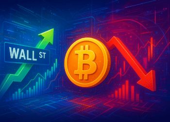 Phố Wall tăng, Bitcoin điều chỉnh: thị trường trái chiều báo hiệu gì?
