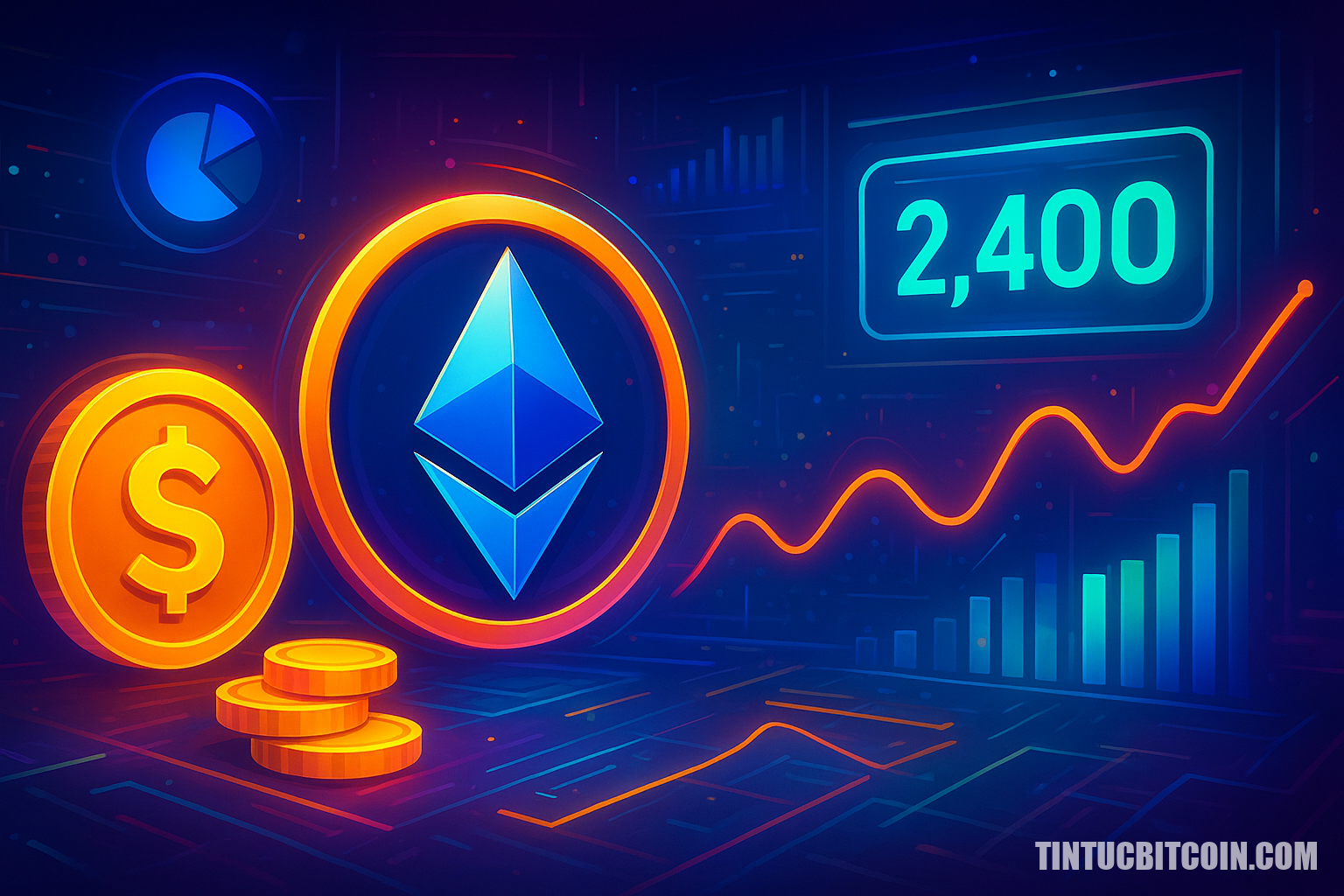 Ethereum nắm 55% stablecoin, ETH vẫn dưới 2.400 USD: Có hợp lý? - Tin Tức Bitcoin - Cập Nhật Tin Tức Coin Mới Nhất 24/7 2026 Ethereum nắm 55% stablecoin, ETH vẫn dưới 2.400 USD: Có hợp lý?