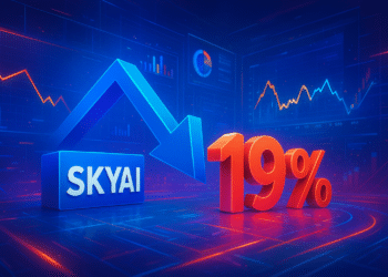 SKYAI giảm 19% khi mốc ONE quyết định xu hướng tiếp diễn hay hồi phục