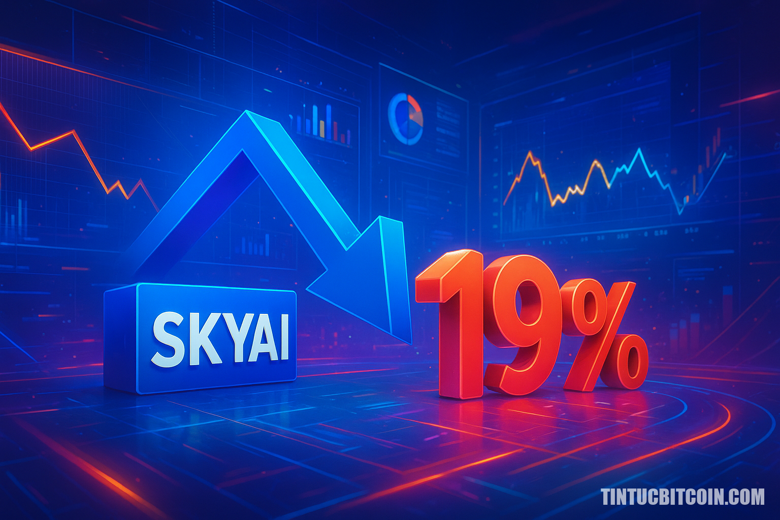 SKYAI giảm 19% khi mốc ONE quyết định xu hướng tiếp diễn hay hồi phục - Tin Tức Bitcoin - Cập Nhật Tin Tức Coin Mới Nhất 24/7 2026 SKYAI giảm 19% khi mốc ONE quyết định xu hướng tiếp diễn hay hồi phục