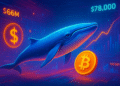 Cá voi Bitcoin mua 66 triệu USD khi giá giảm, BTC có lấy lại 78.000 USD?