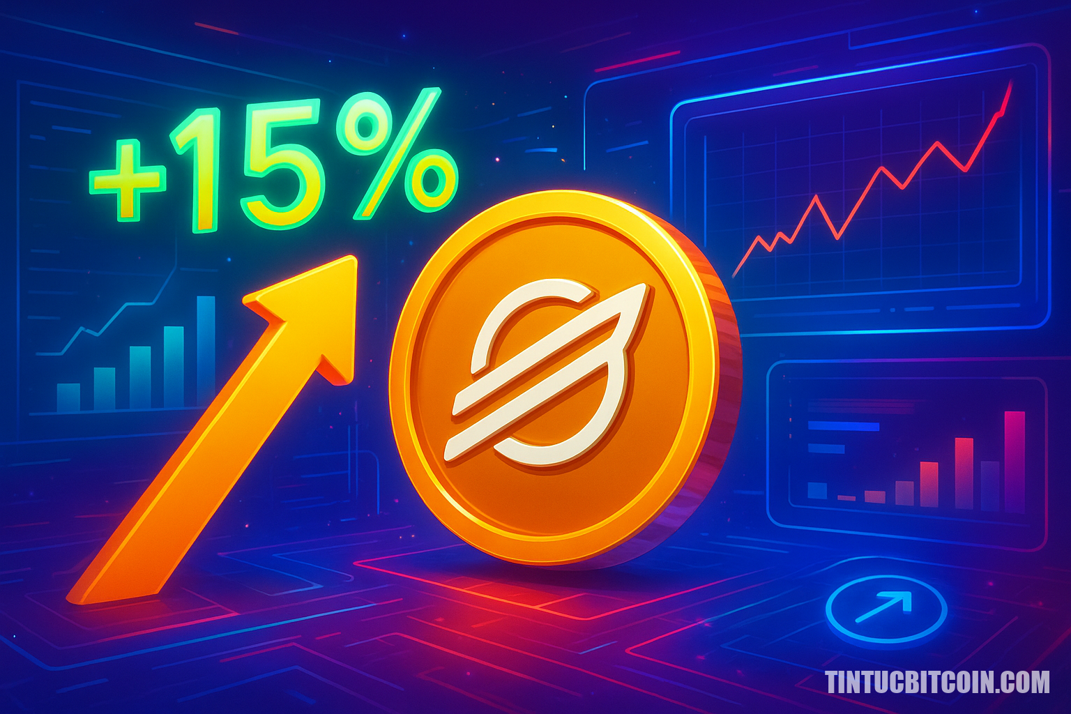 XLM tăng 15% nhưng Stellar chưa xác nhận đảo chiều xu hướng - Tin Tức Bitcoin - Cập Nhật Tin Tức Coin Mới Nhất 24/7 2026 XLM tăng 15% nhưng Stellar chưa xác nhận đảo chiều xu hướng