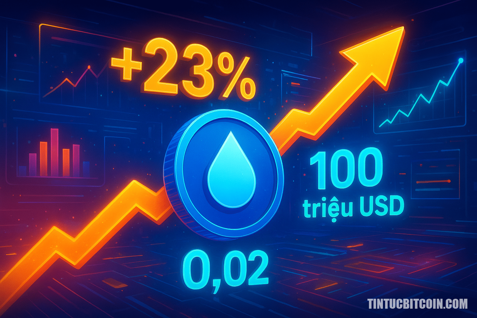 RAIN tăng 23%: 100 triệu USD thanh khoản có đẩy giá lên 0,02 USD? - Tin Tức Bitcoin - Cập Nhật Tin Tức Coin Mới Nhất 24/7 2026 RAIN tăng 23%: 100 triệu USD thanh khoản có đẩy giá lên 0,02 USD?