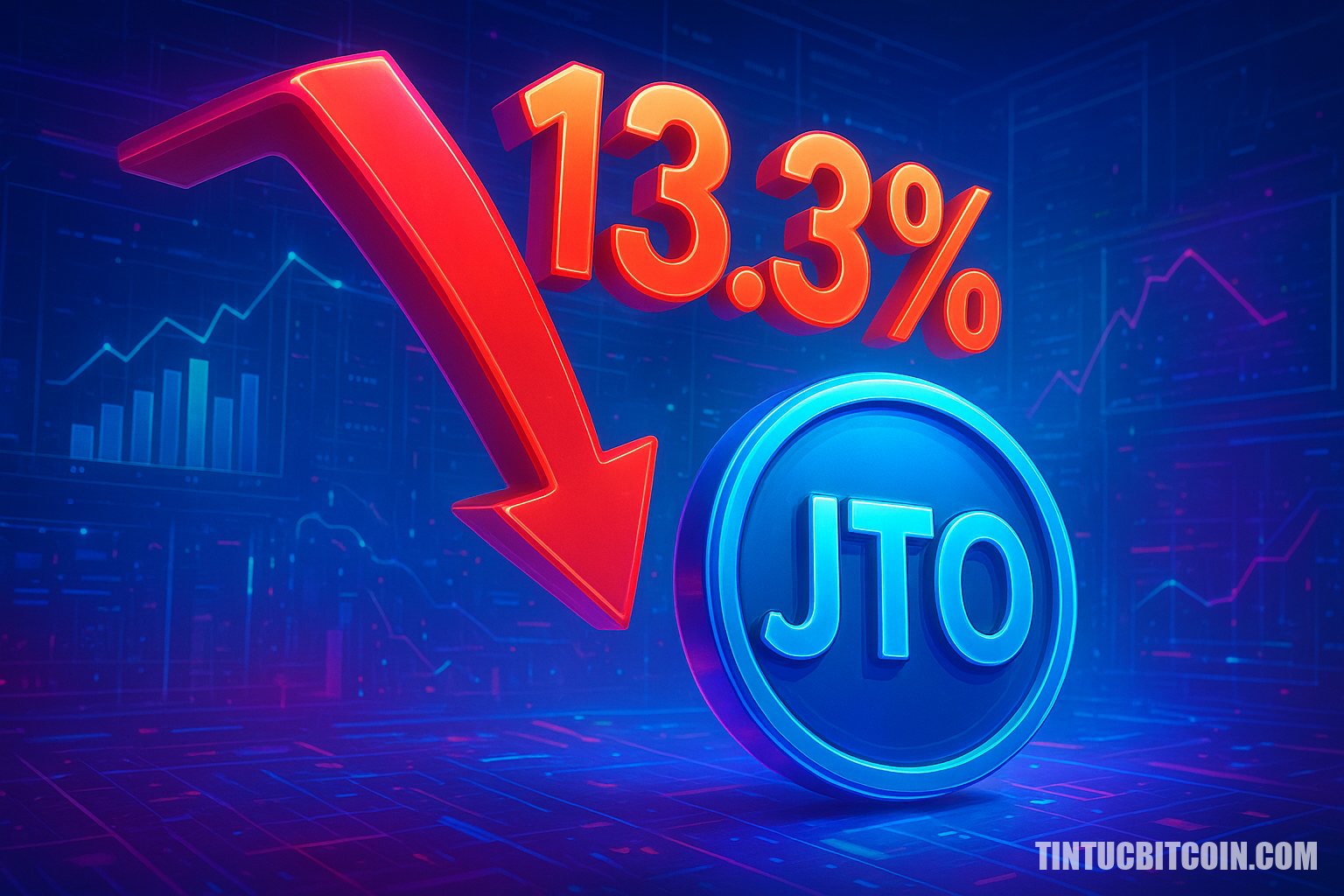 Jito lao dốc 13,3%, JTO dấy lên lo ngại điều chỉnh - Tin Tức Bitcoin - Cập Nhật Tin Tức Coin Mới Nhất 24/7 2026 Jito lao dốc 13,3%, JTO dấy lên lo ngại điều chỉnh