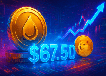 Hyperliquid chạm 67,5 USD, tạm vượt Dogecoin vào top 10 tiền số