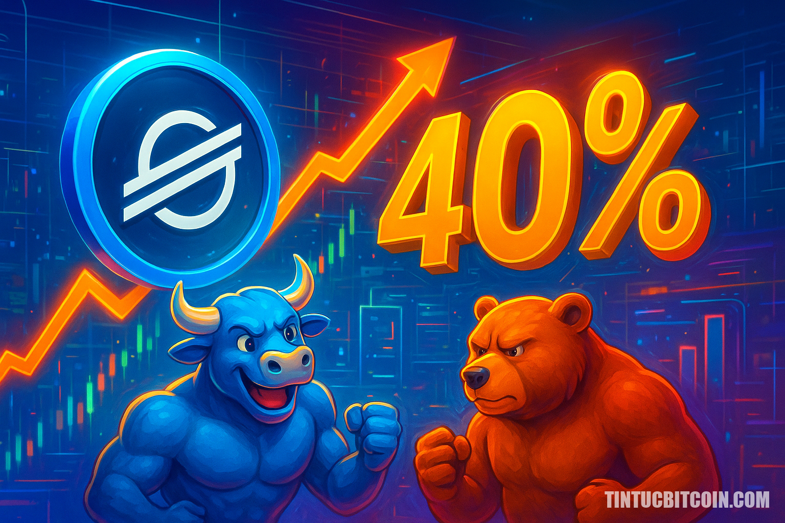 XLM tăng 40% trong ngày: Bear có sắp bị ép mua lại? - Tin Tức Bitcoin - Cập Nhật Tin Tức Coin Mới Nhất 24/7 2026 XLM tăng 40% trong ngày: Bear có sắp bị ép mua lại?