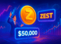 Aster ra mắt hợp đồng vĩnh viễn ZEST với sự kiện giao dịch 50.000 USD