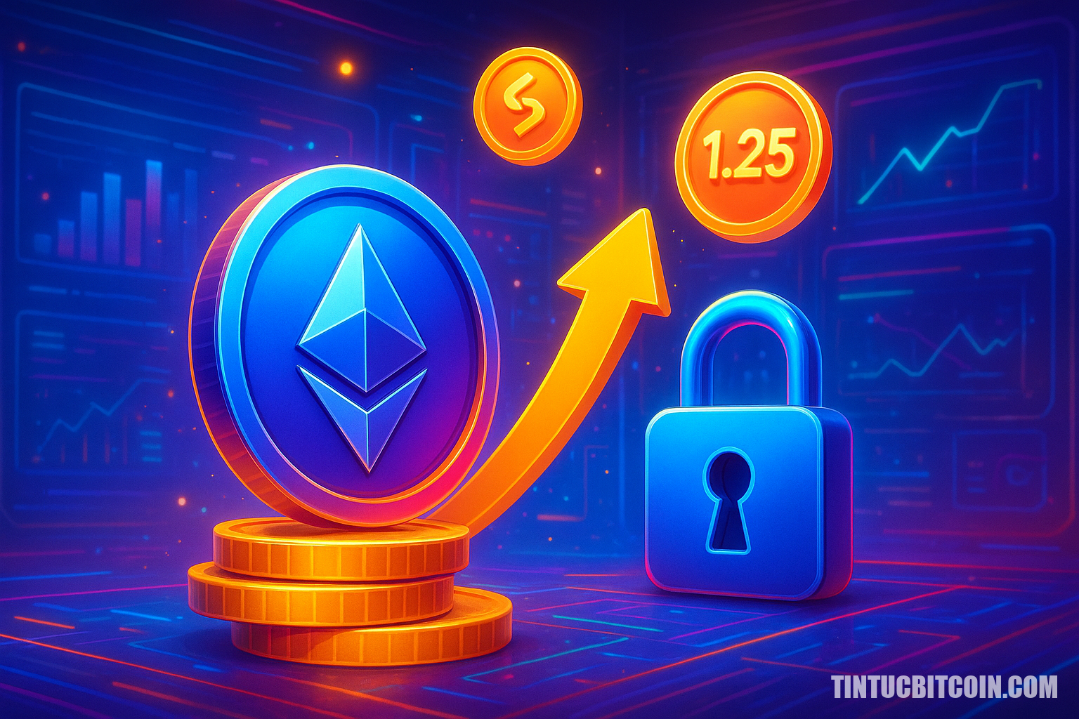 Bitget PoolX mở chiến dịch UP, khóa ETH nhận 1,25 triệu token - Tin Tức Bitcoin - Cập Nhật Tin Tức Coin Mới Nhất 24/7 2026 Bitget PoolX mở chiến dịch UP, khóa ETH nhận 1,25 triệu token