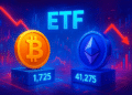 ETF Bitcoin Mỹ rút ròng 1.725 BTC, ETF Ethereum mất 41.275 ETH