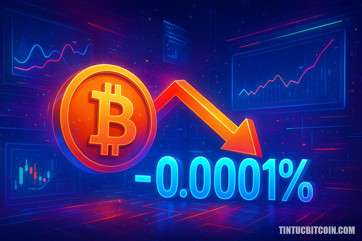 Funding rate BTC chuyển âm nhẹ: -0,0001% nghĩa là gì? - Tin Tức Bitcoin - Cập Nhật Tin Tức Coin Mới Nhất 24/7 2026 Funding rate BTC chuyển âm nhẹ: -0,0001% nghĩa là gì?