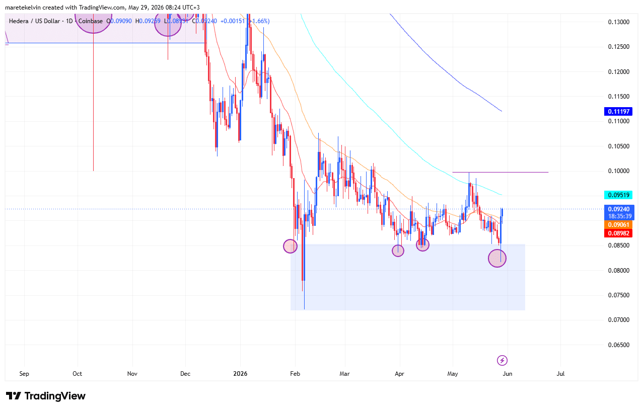 HEDERA Price Analysis
