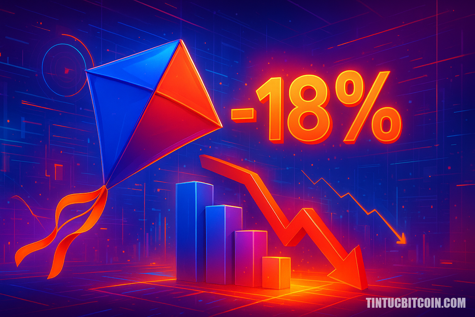 KITE lao dốc 18% giữa tâm lý né rủi ro, còn giảm nữa? - Tin Tức Bitcoin - Cập Nhật Tin Tức Coin Mới Nhất 24/7 2026 KITE lao dốc 18% giữa tâm lý né rủi ro, còn giảm nữa?