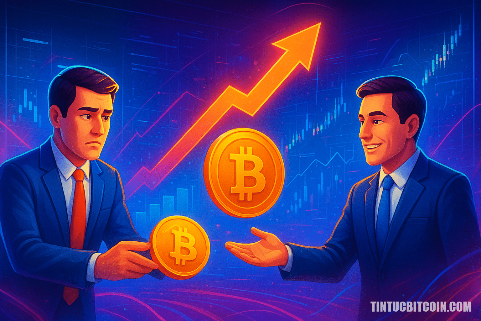 Nhà đầu tư nhỏ lẻ bán Bitcoin khi tổ chức mua vào? - Tin Tức Bitcoin - Cập Nhật Tin Tức Coin Mới Nhất 24/7 2026 Nhà đầu tư nhỏ lẻ bán Bitcoin khi tổ chức mua vào?