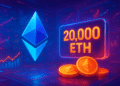 Quỹ Ethereum Foundation bán 20.000 ETH trong một tuần