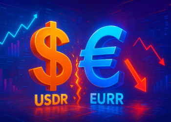 USDR tách khỏi EURR khi EURR giảm 20%