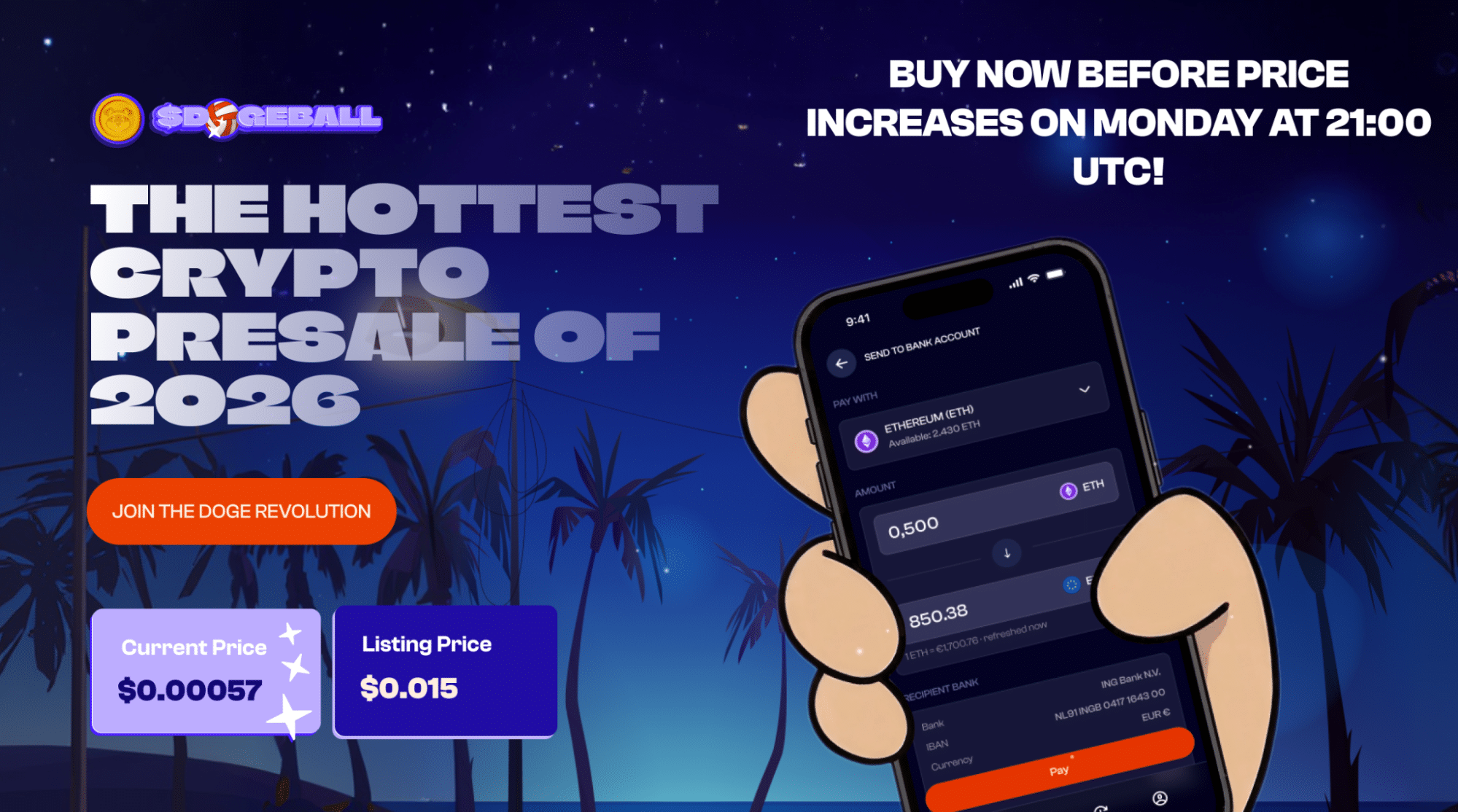 Presale hàng đầu năm 2026: DOGEBALL khuấy đảo thị trường kiều hối với DOGEPAY và hệ sinh thái GameFi - Tin Tức Bitcoin - Cập Nhật Tin Tức Coin Mới Nhất 24/7 2026 Cách mua token DOGEBALL trước hạn chót cuối tuần